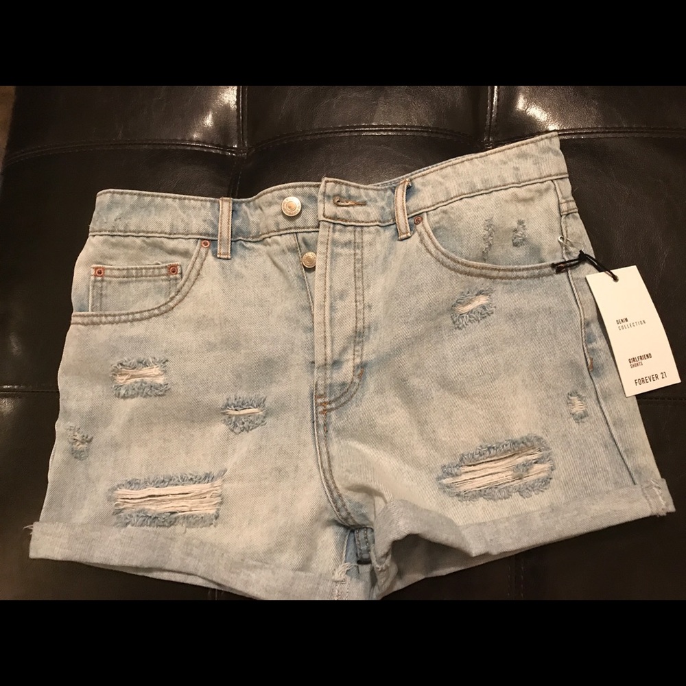 Forever 21 denim shorts